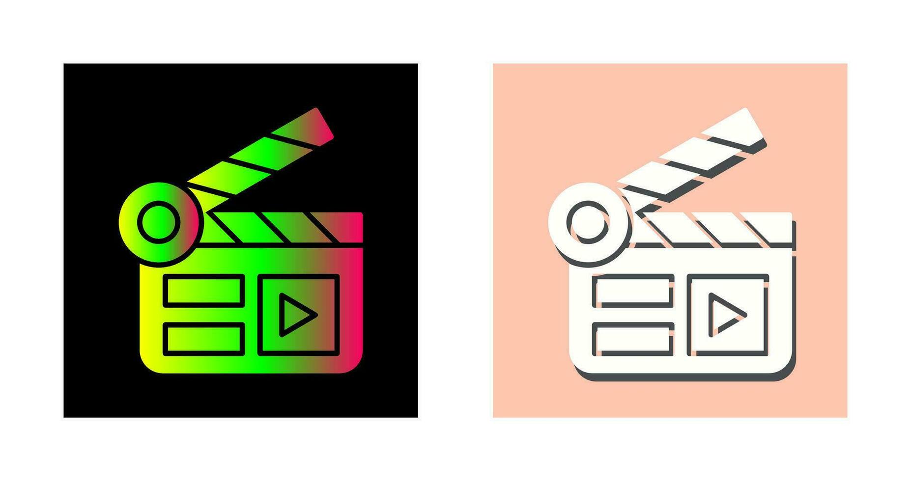 Clapper Board Vector Icon