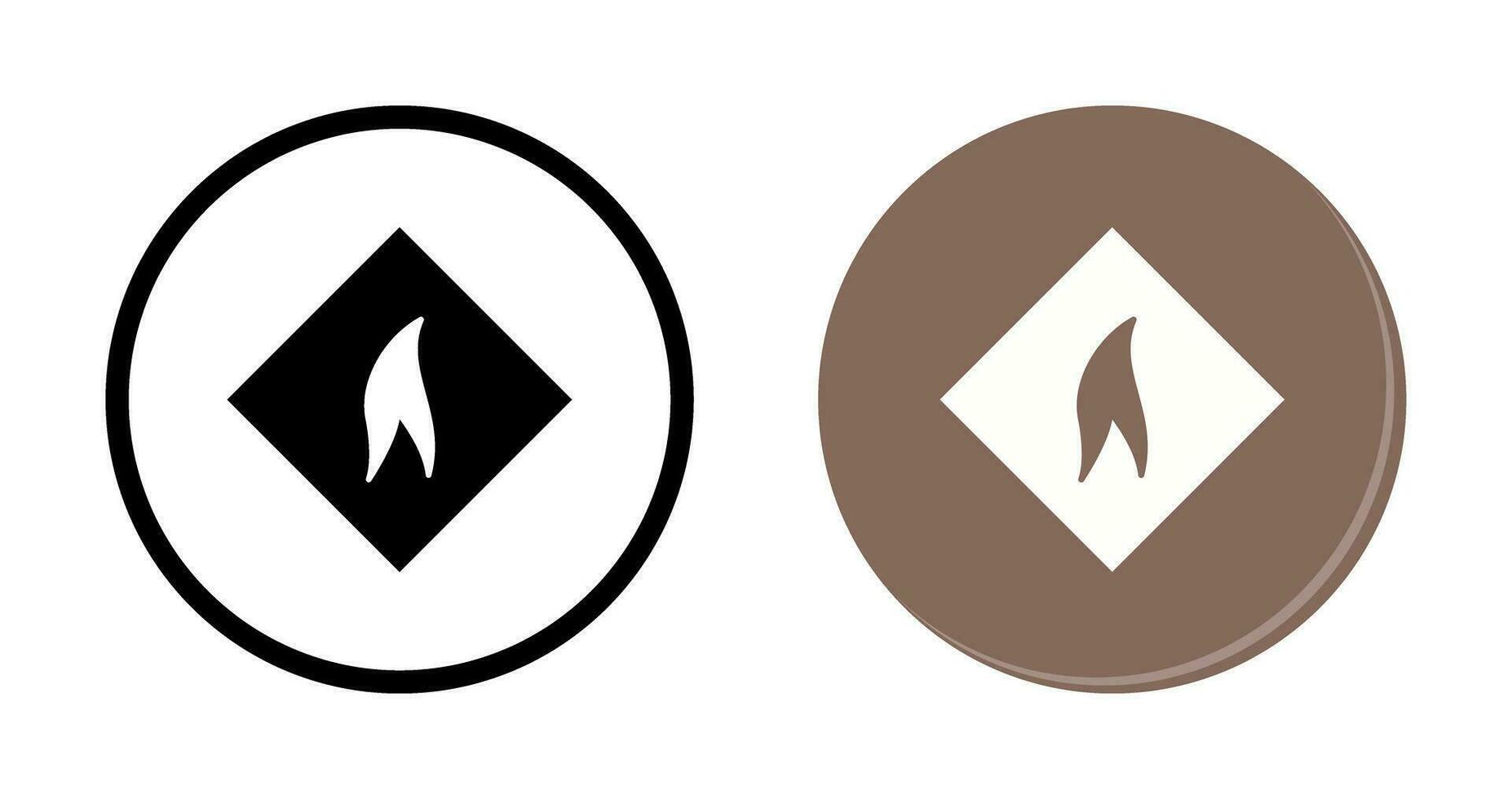 Flammable Material Vector Icon