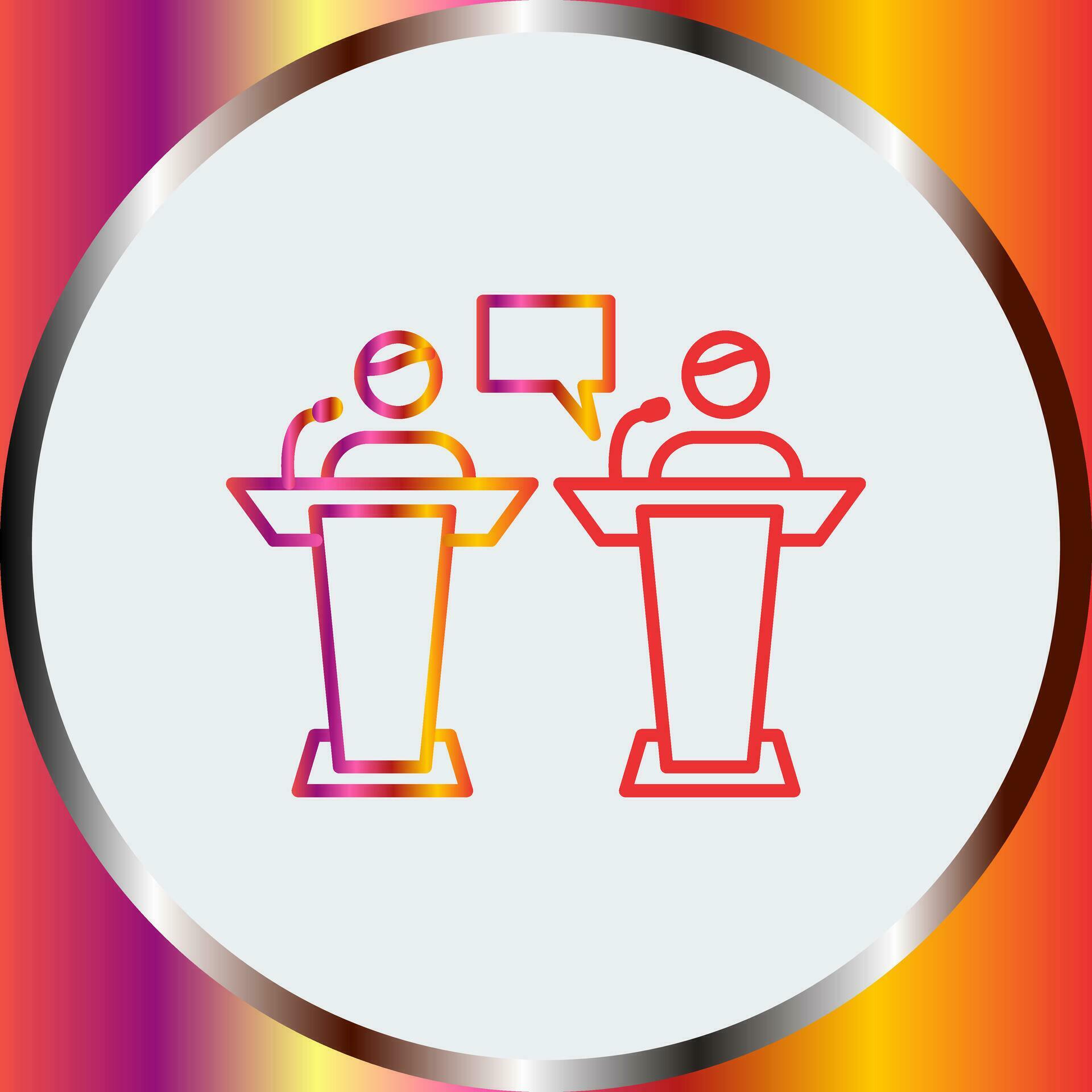 Debate Vector Icon 31109848 Vector Art at Vecteezy