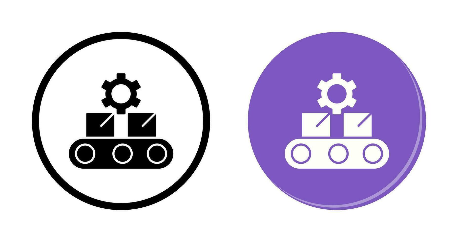 Conveyor Belt Vector Icon