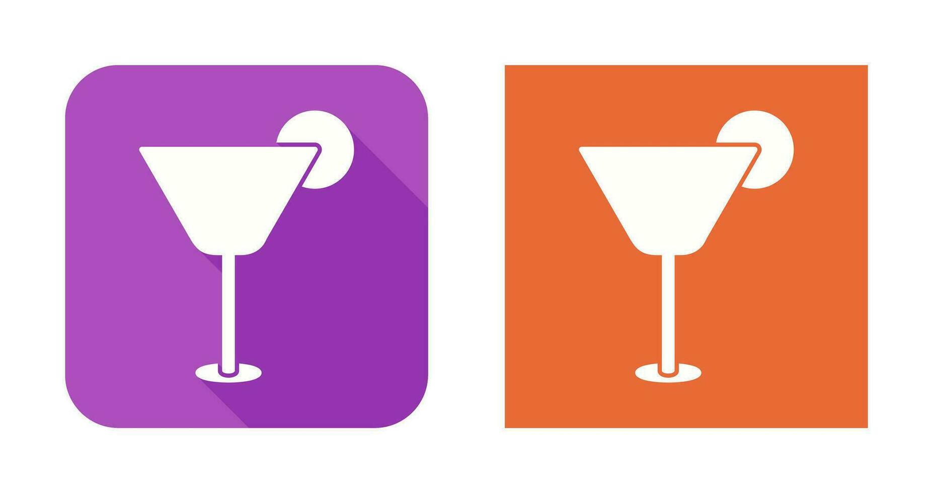 Cocktail Drink Vector Icon