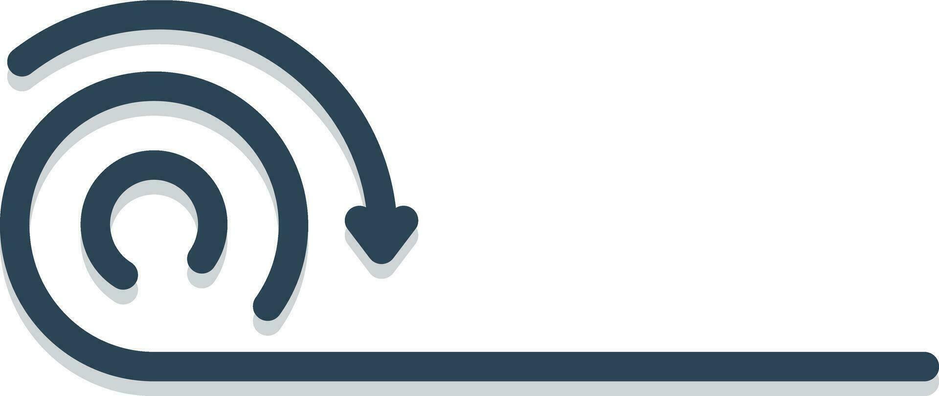 color icon for rolling vector