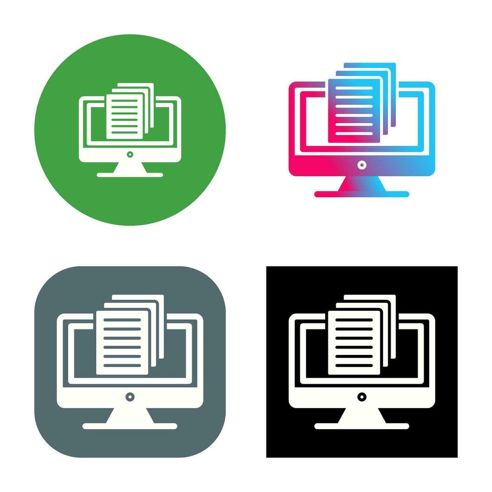 Document Vector Icon