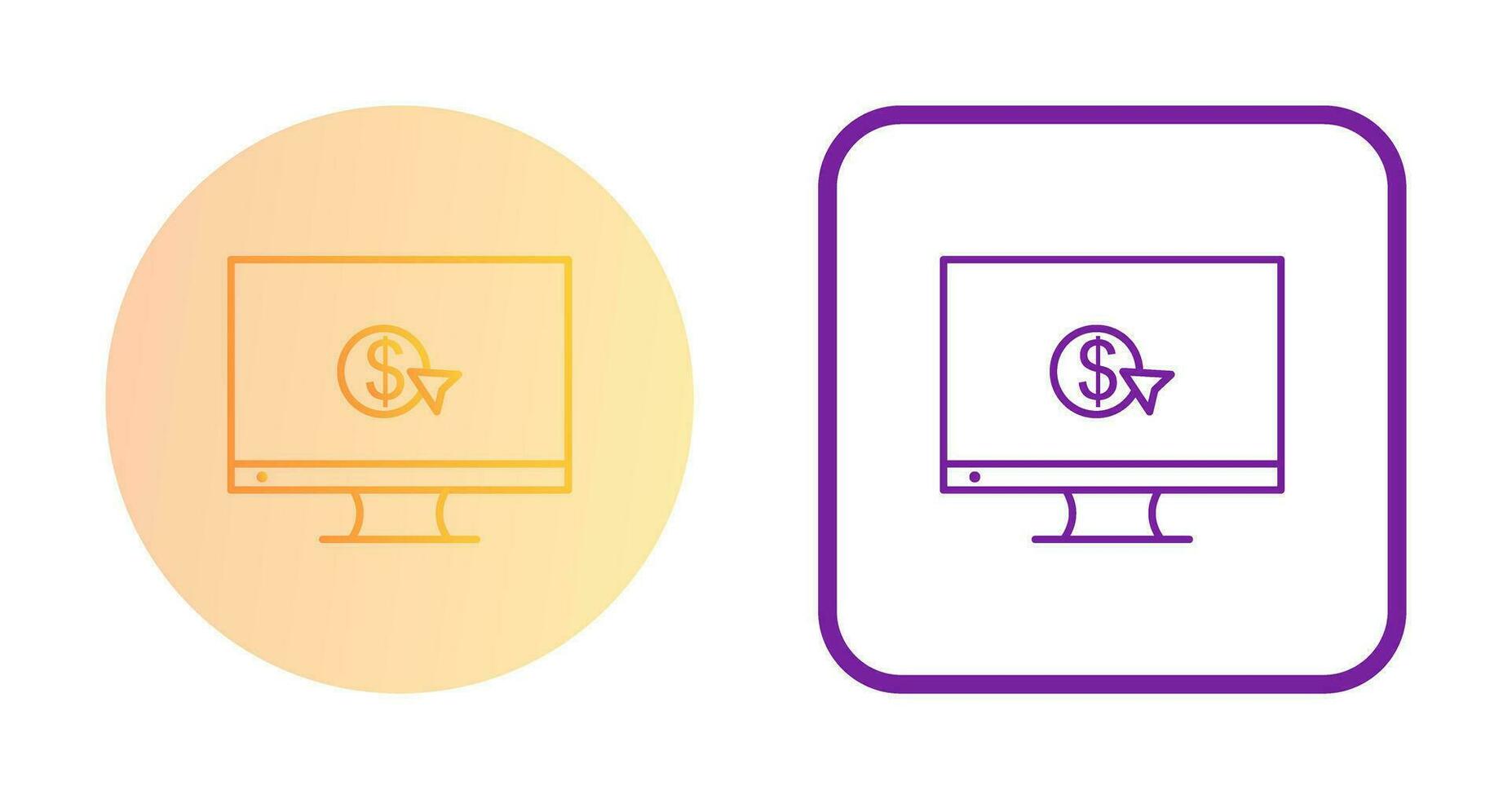 Unique Pay Per Click Vector Icon