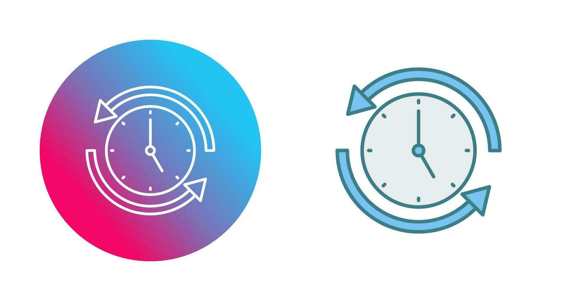 Run Time Vector Icon