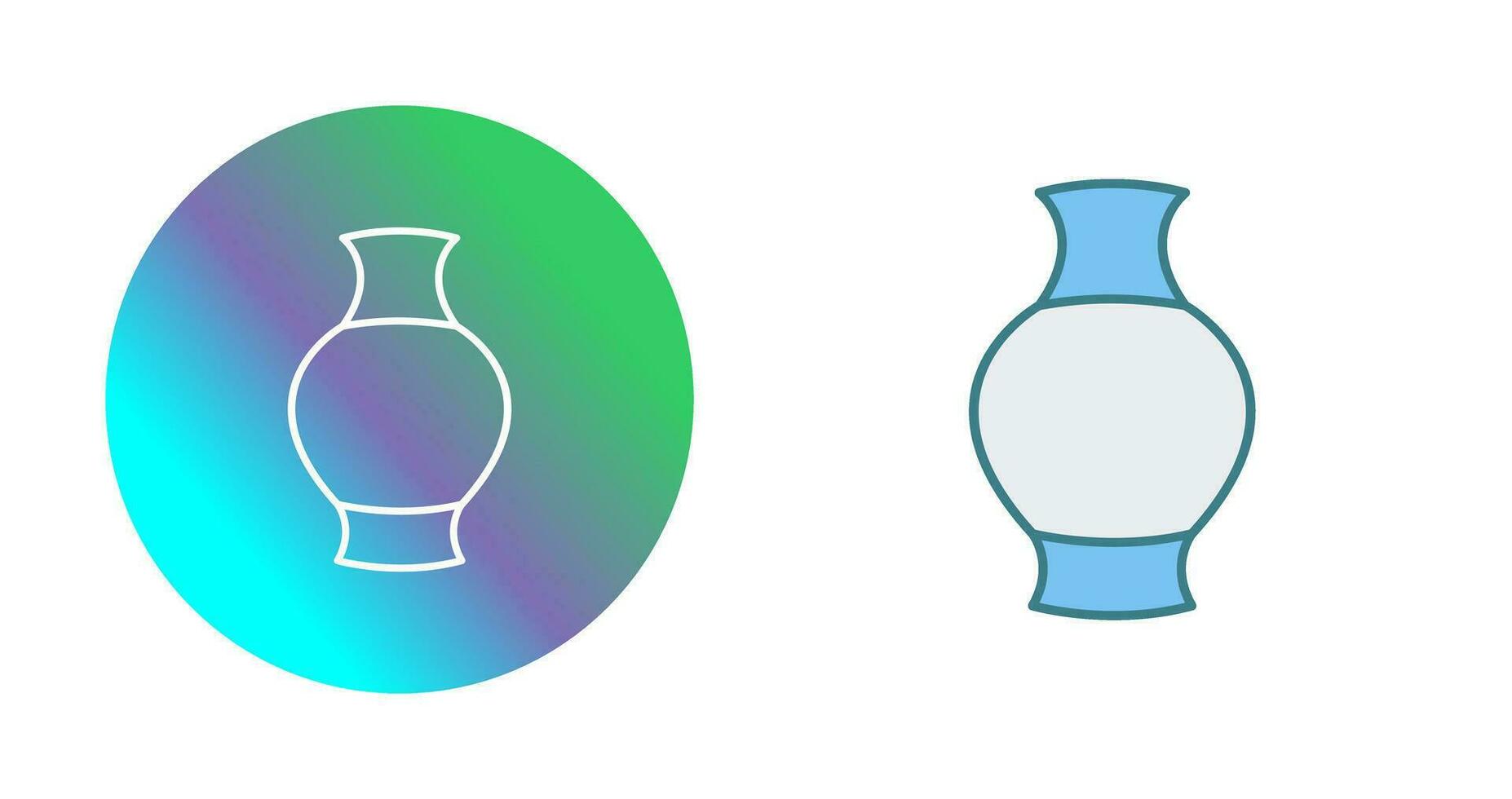 Antique Jar Vector Icon