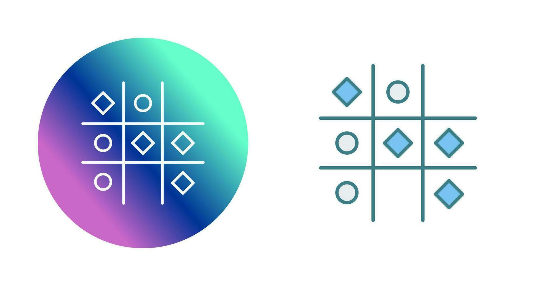 Tic Tac Toe Vector Icon