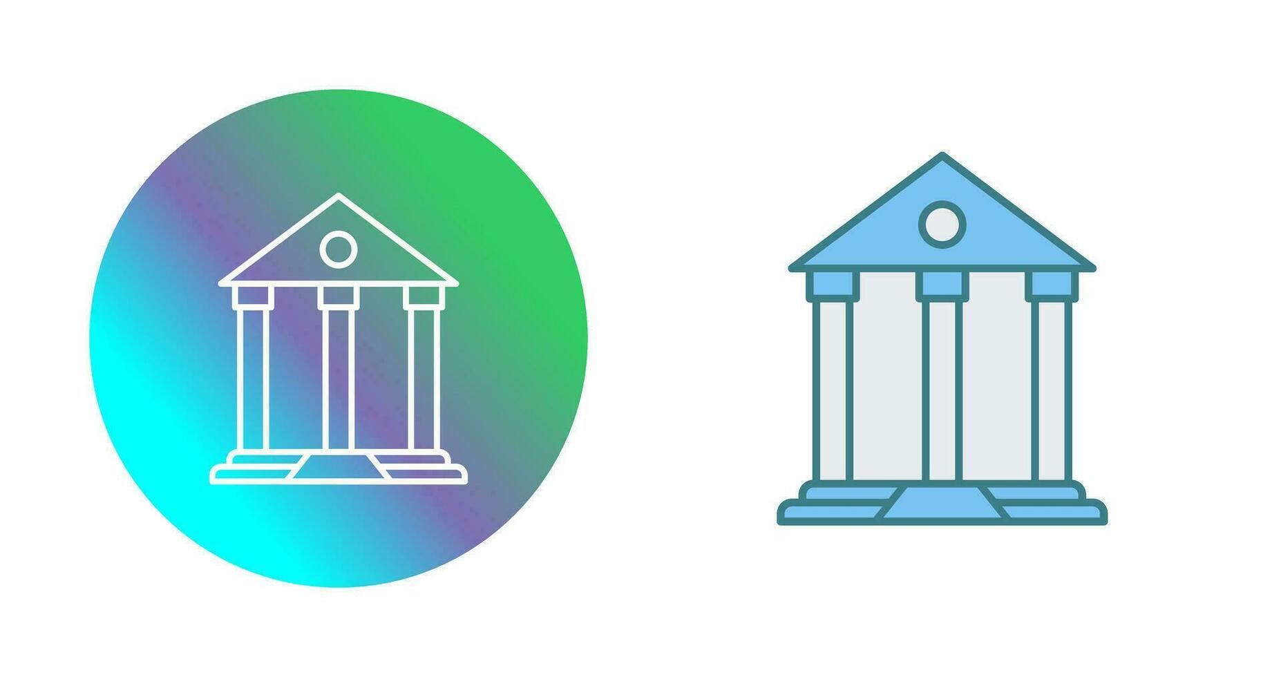 Parthenon Vector Icon