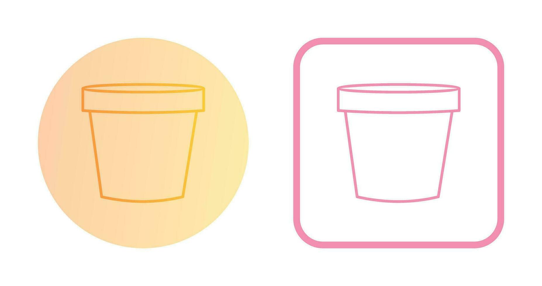 Plant Pot Vector Icon