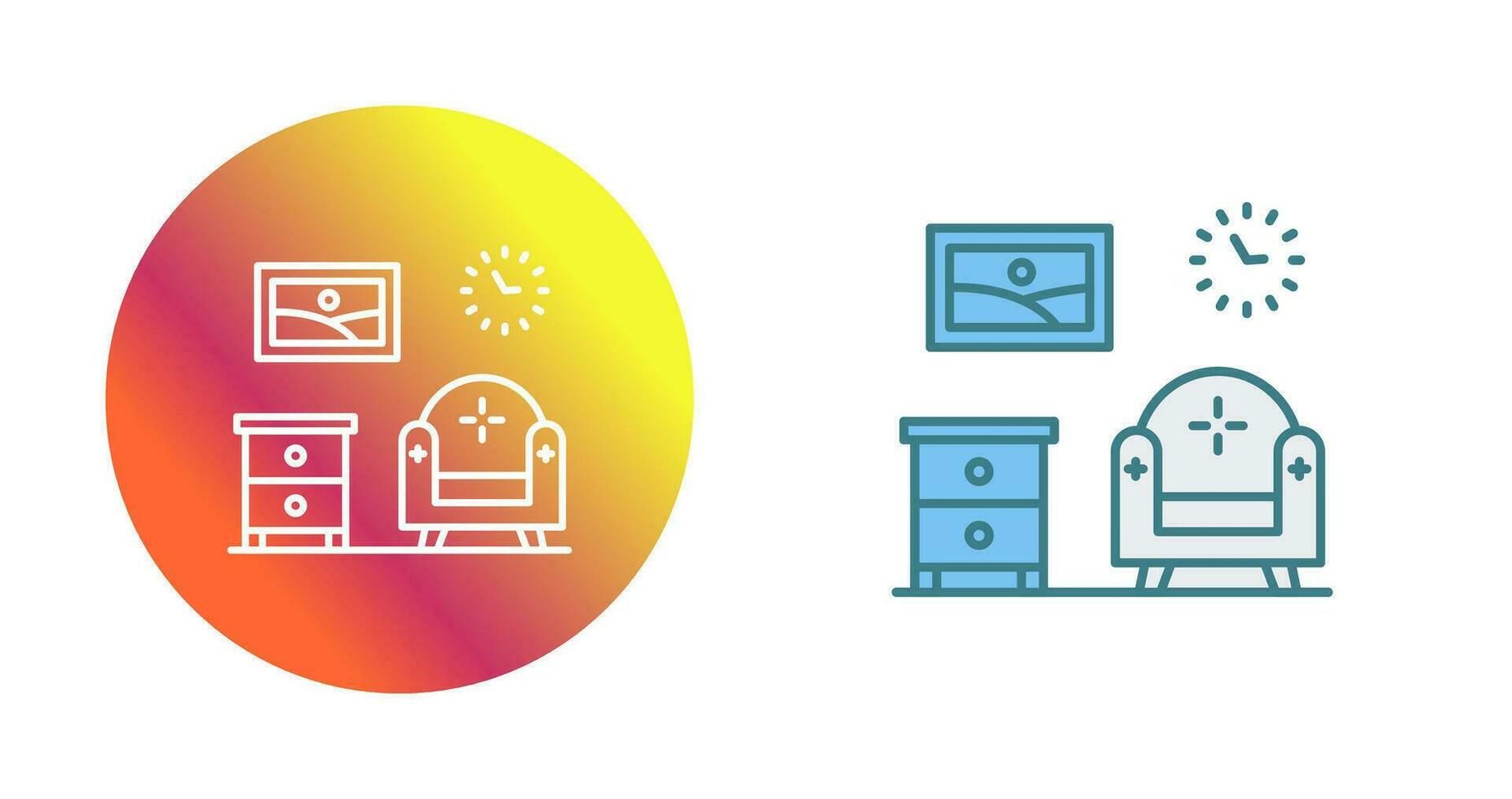 Living Room Vector Icon