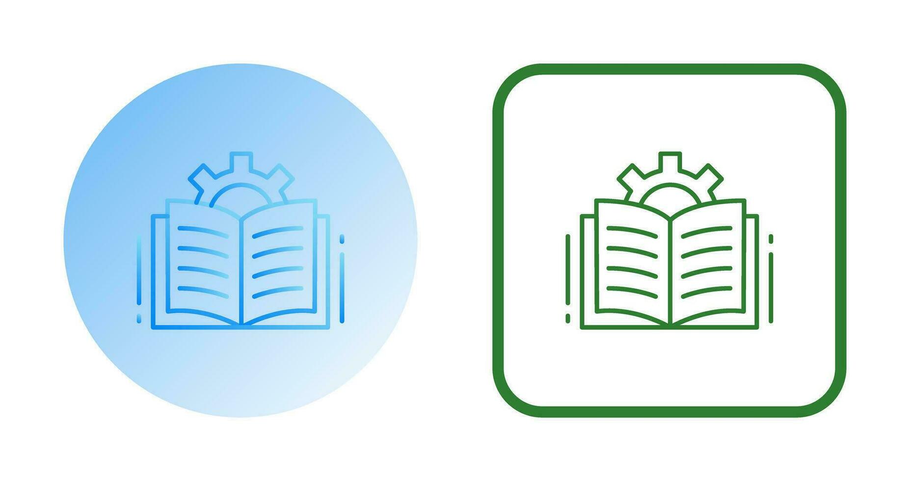 Open Book Vector Icon