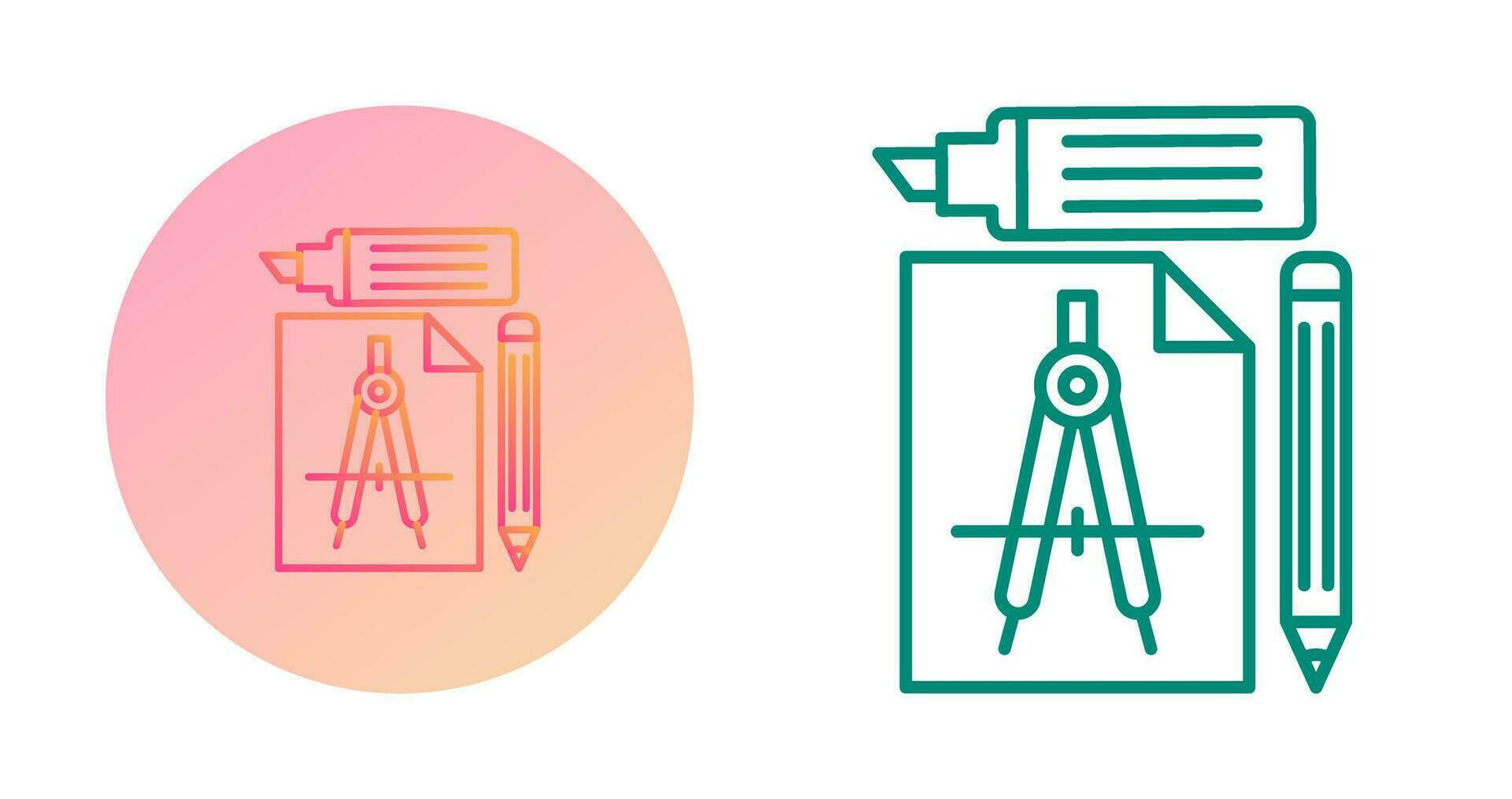 Study Tools Vector Icon
