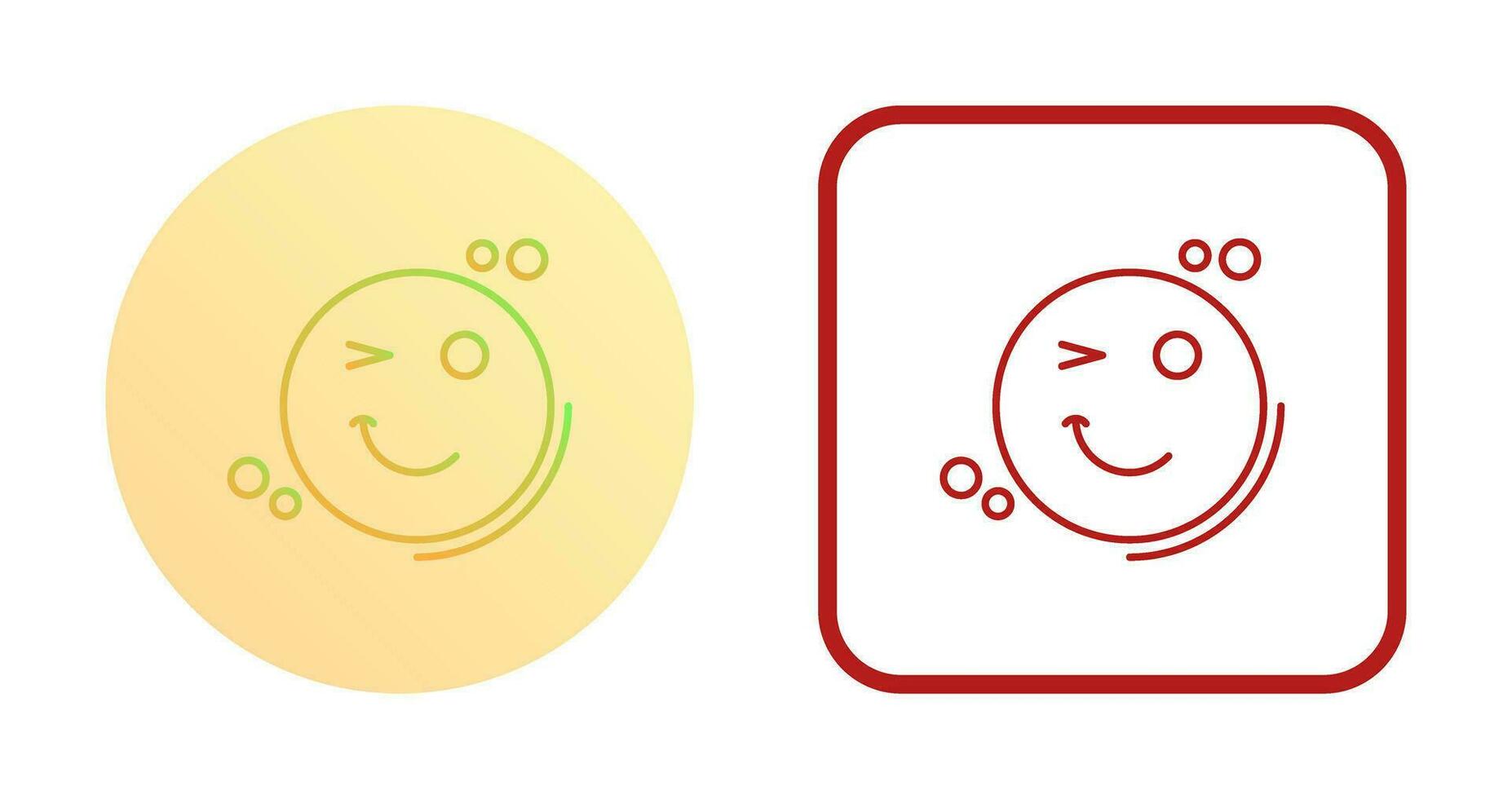Wink Vector Icon