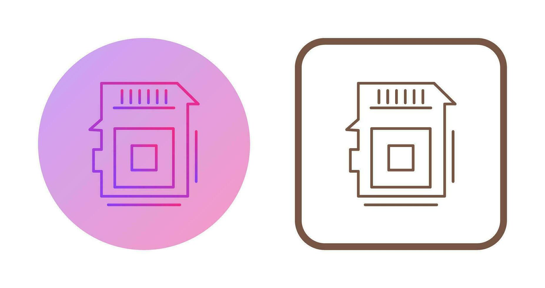 Sd Card Vector Icon