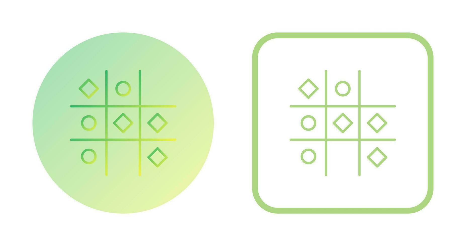 Tic Tac Toe Vector Icon
