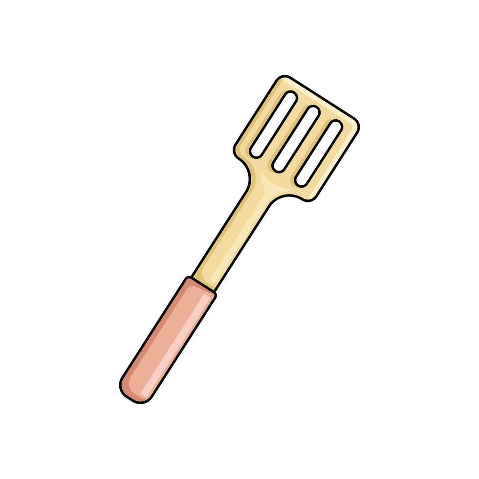 spatula icon. Kitchen utensils or tool. Vector illustration design