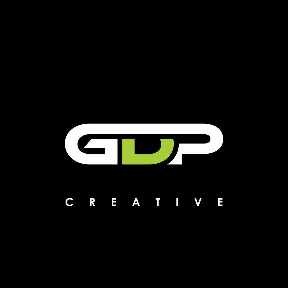 GDP Letter Initial Logo Design Template Vector Illustration
