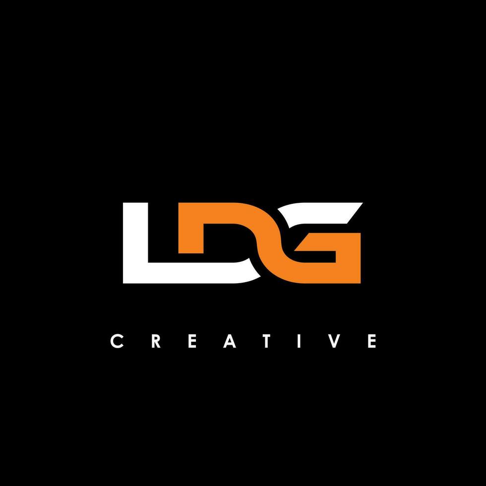 LDG Letter Initial Logo Design Template Vector Illustration