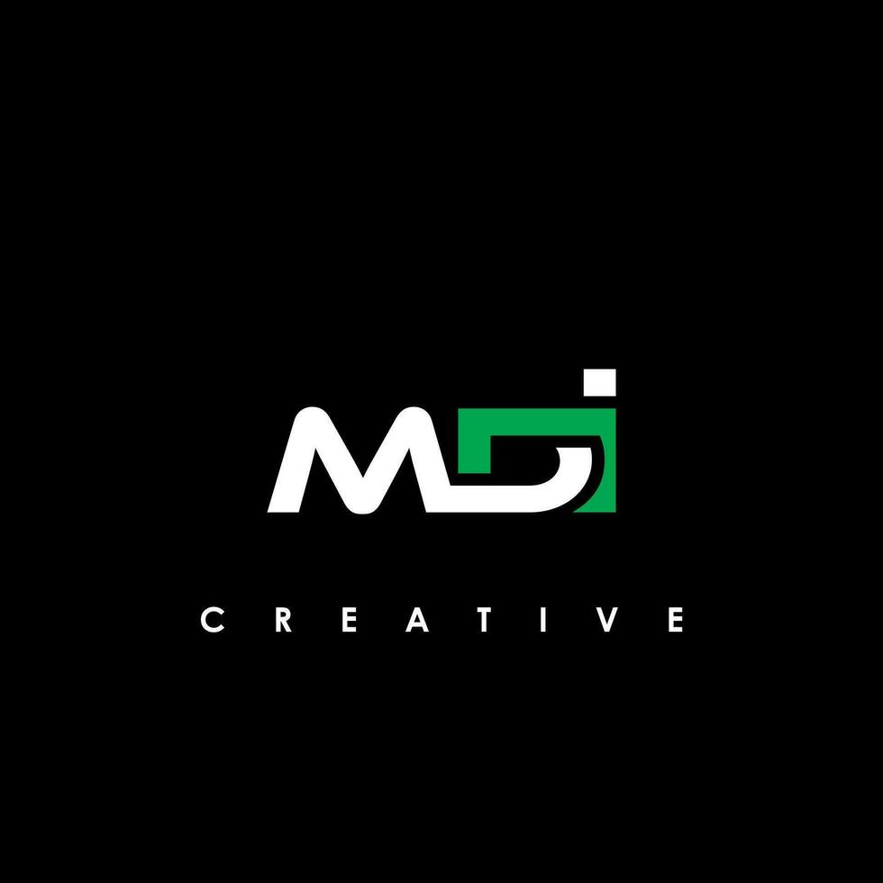MDI Letter Initial Logo Design Template Vector Illustration 31112224