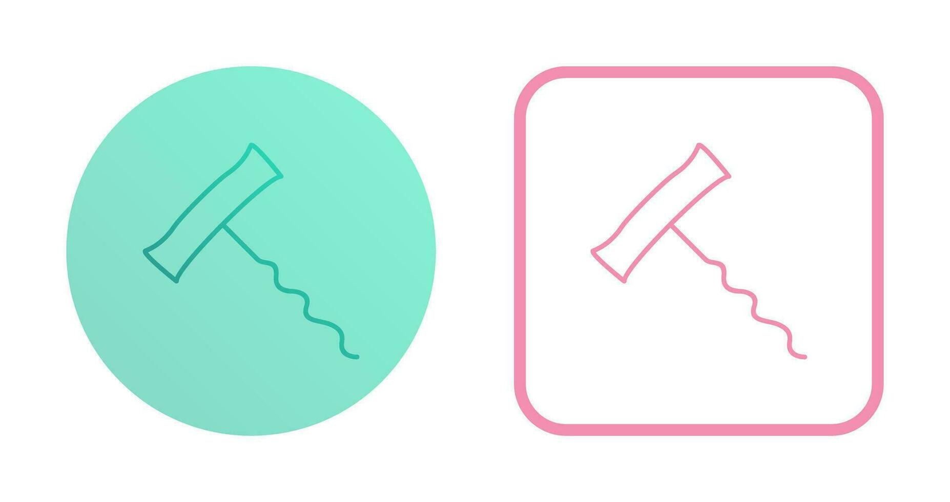 Unique Corkscrew Vector Icon