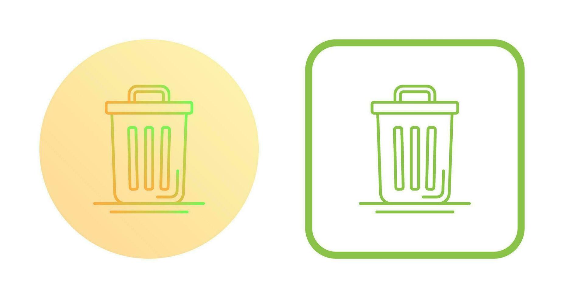 Trash Can Vector Icon