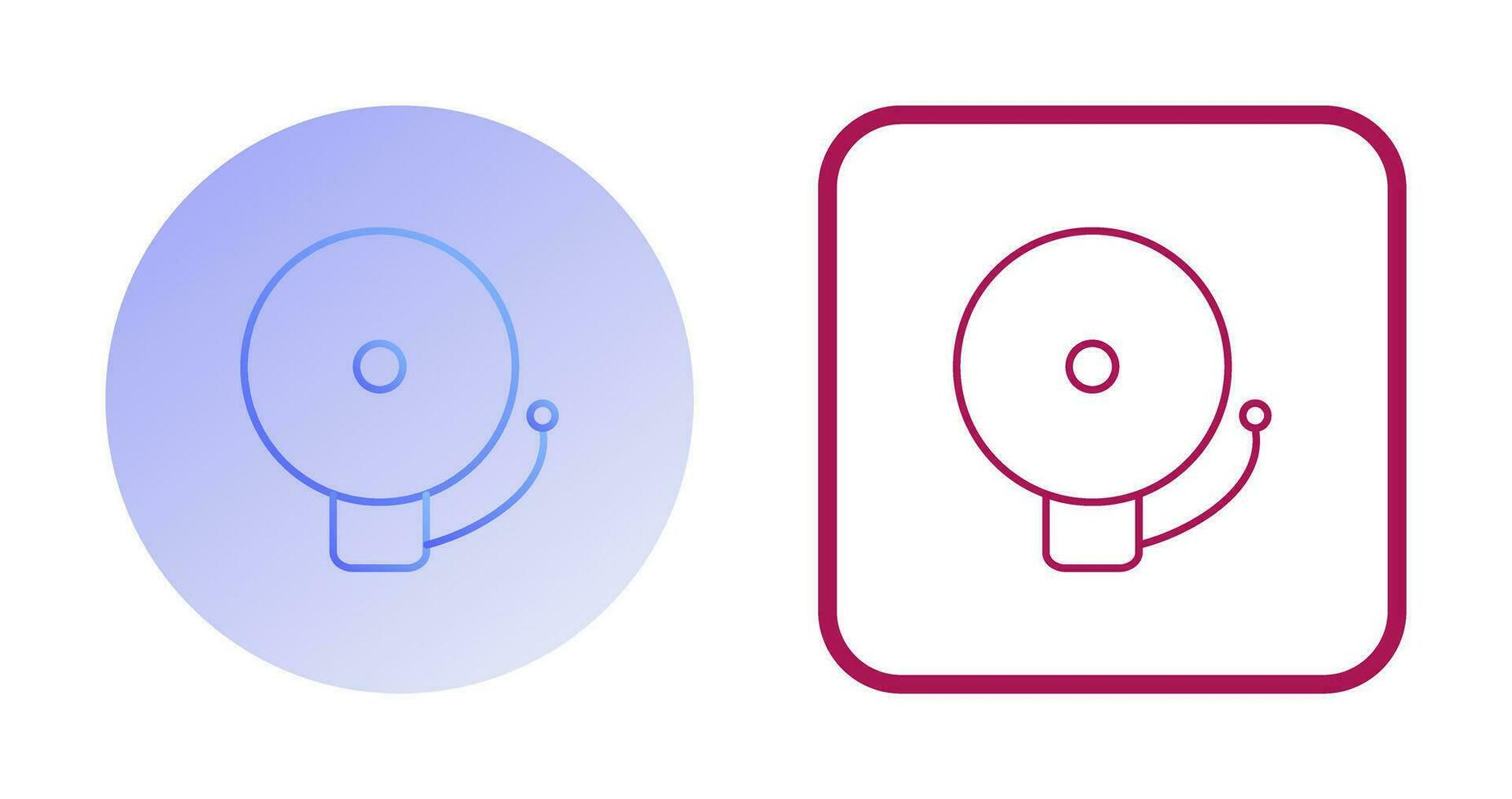 Unique Alarm Vector Icon