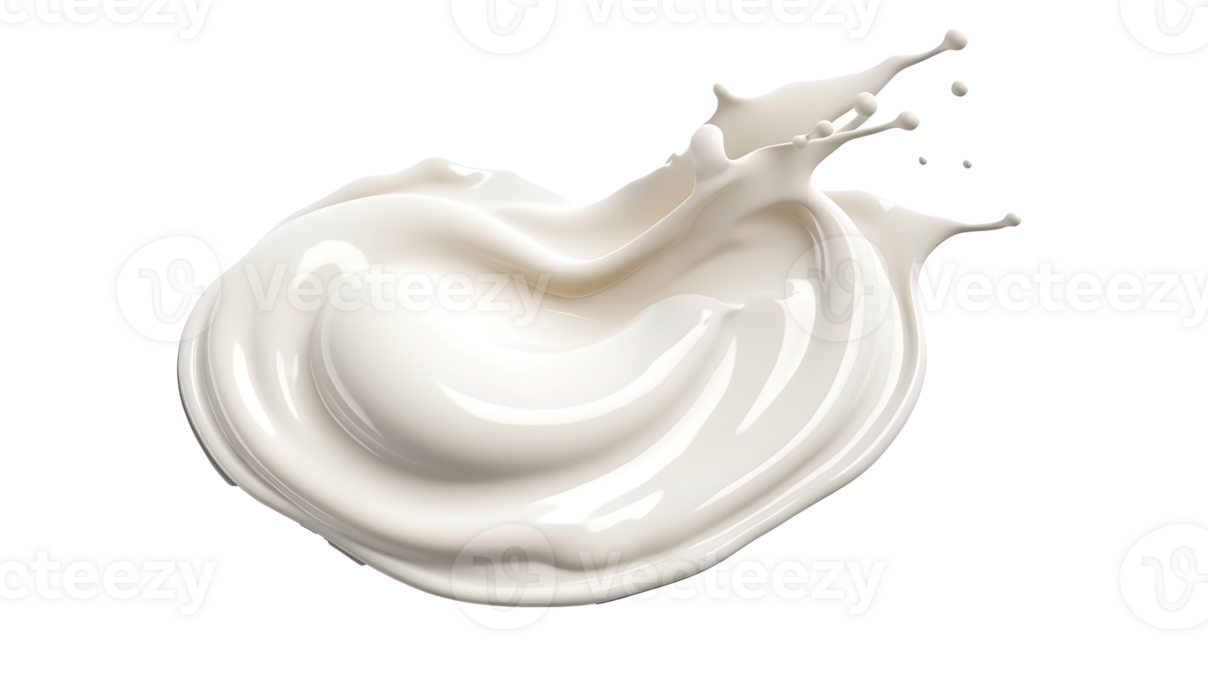 Close-Up of Liquid Foundation Splash in Fresh Soft Pastel Colors png transparent background