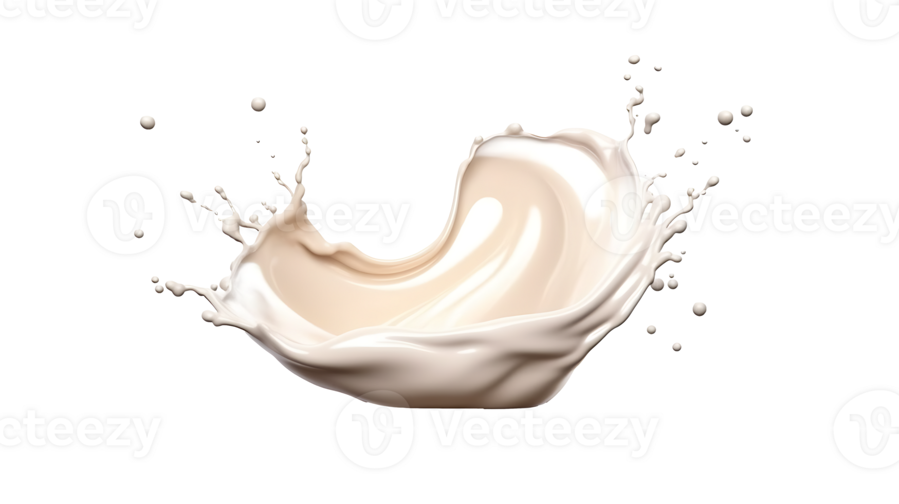 Close-Up of Liquid Foundation Splash in Fresh Soft Pastel Colors png transparent background