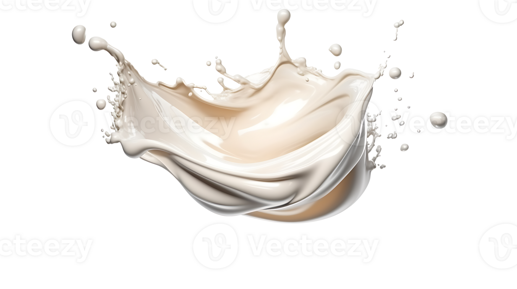 Close-Up of Liquid Foundation Splash in Fresh Soft Pastel Colors png transparent background
