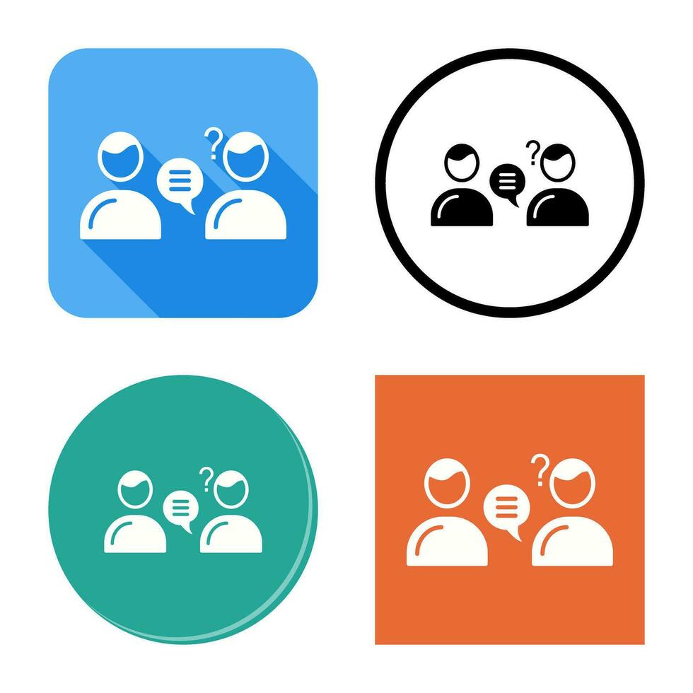 Unique Consulting Services Vector Icon