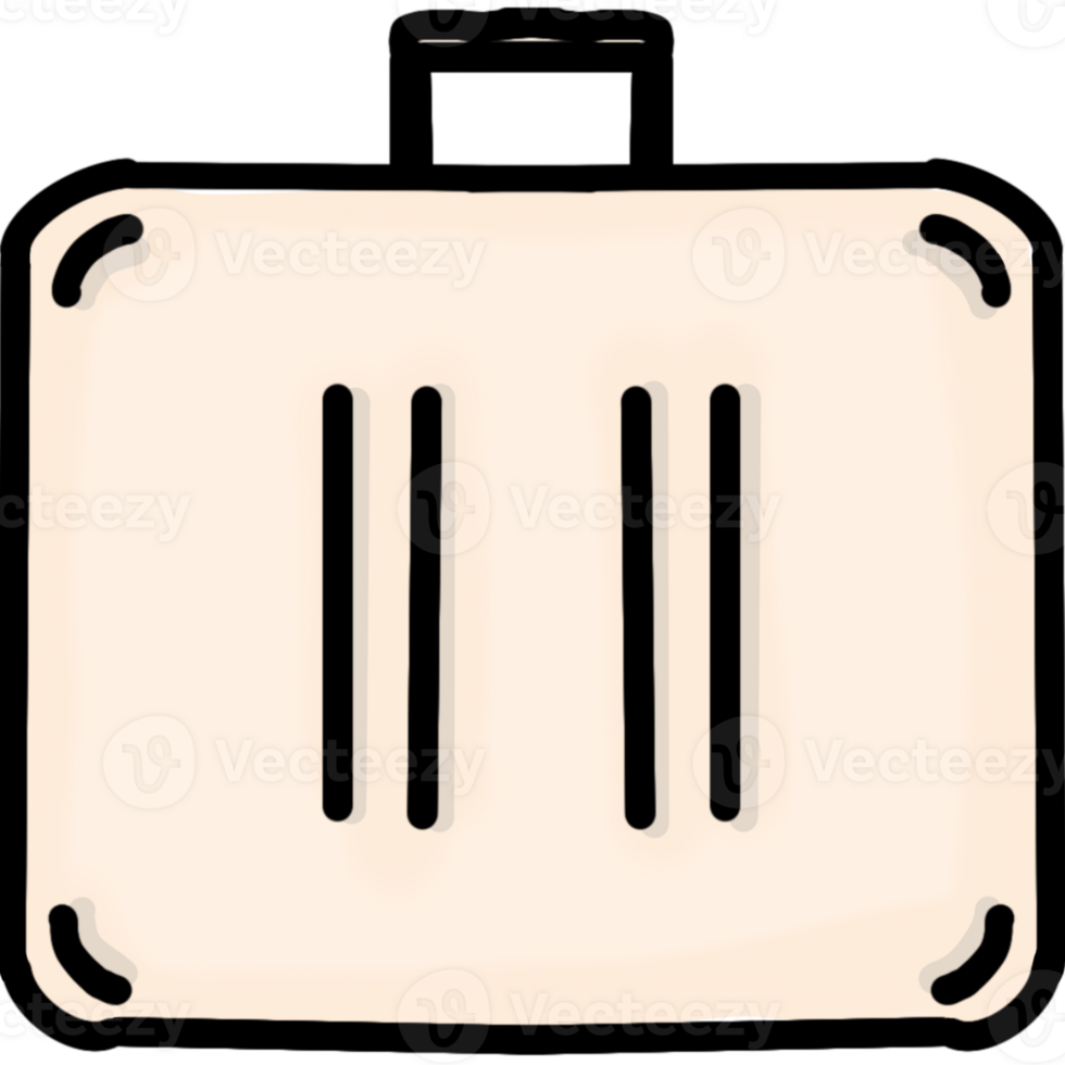 travel suitcase with a suitcase png