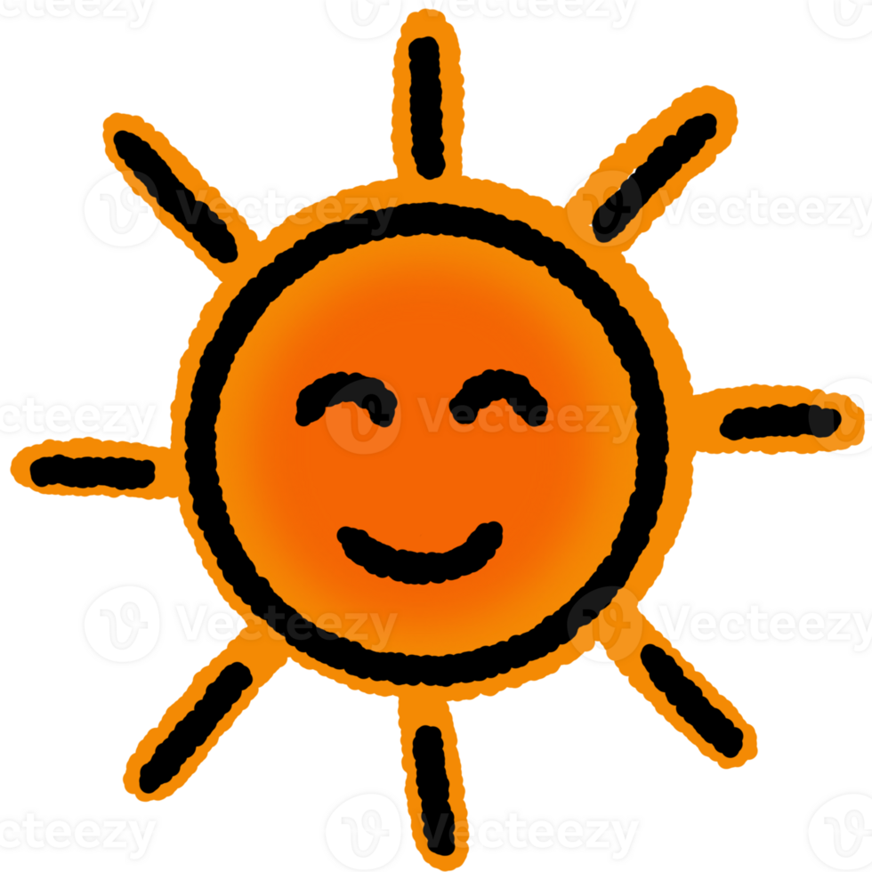cartoon sun cartoon character png