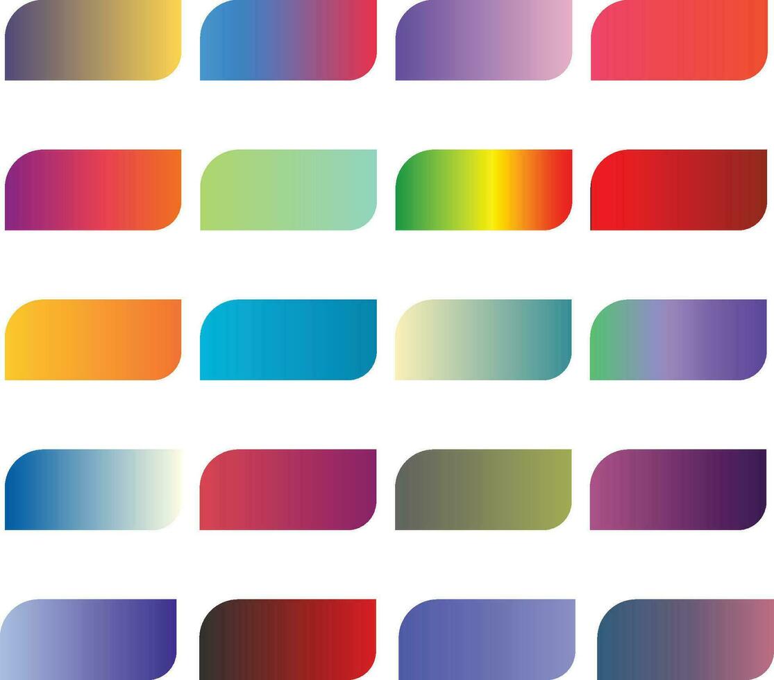 Beatiful Shape Gradient Color vector