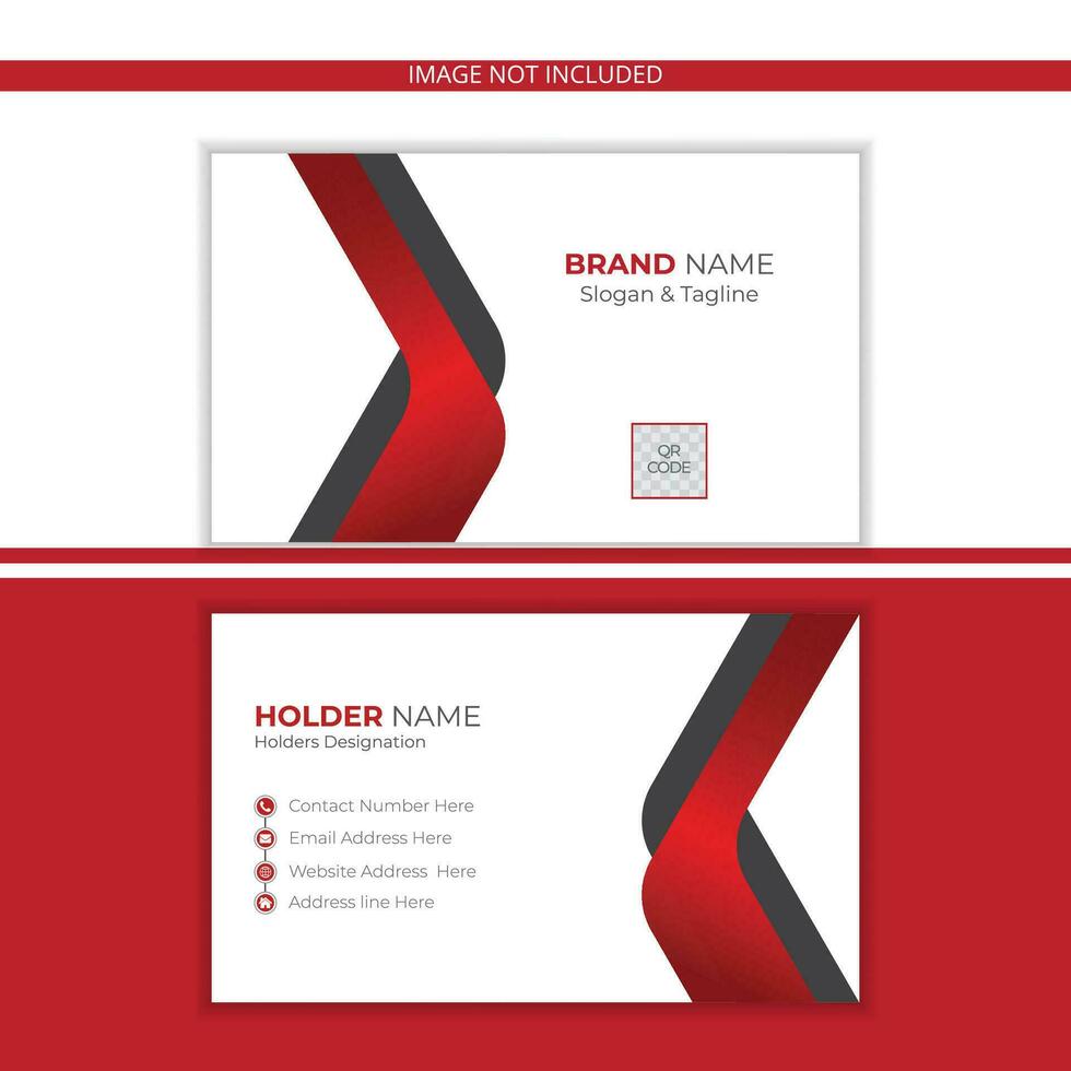 Corporate Business Card Template vector