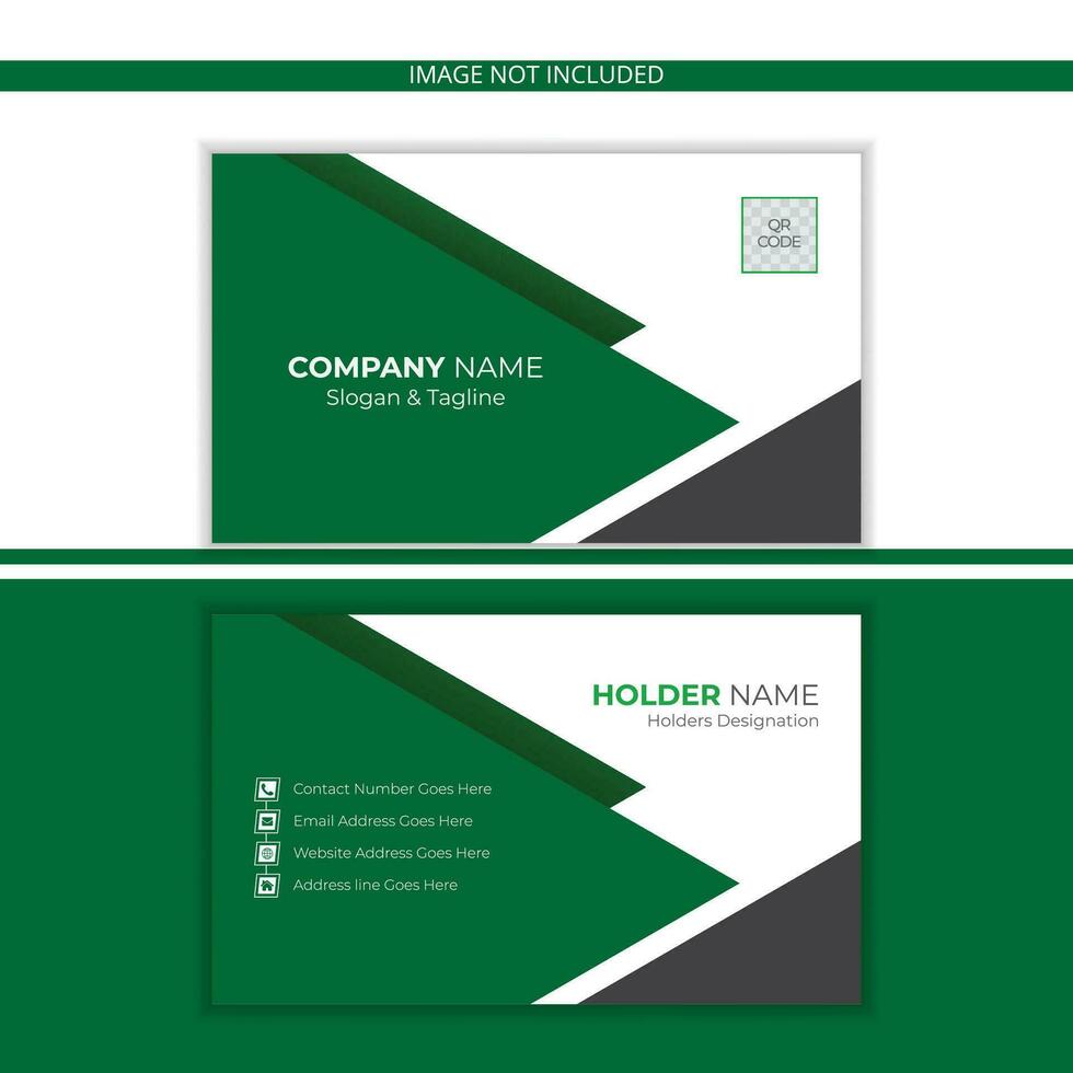 Business card design layout vector