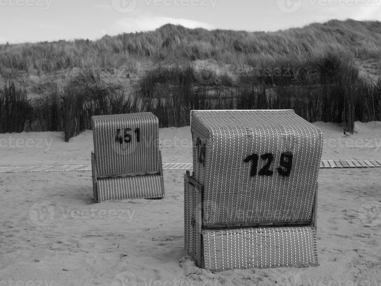 summer holidays at the german north sea photo