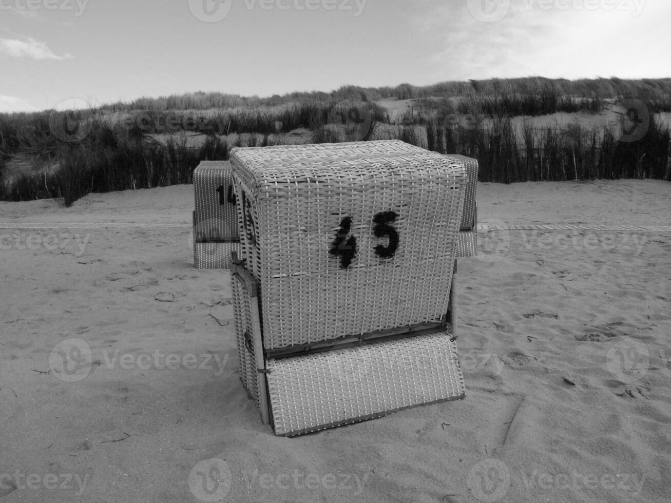 summer holidays at the german north sea photo