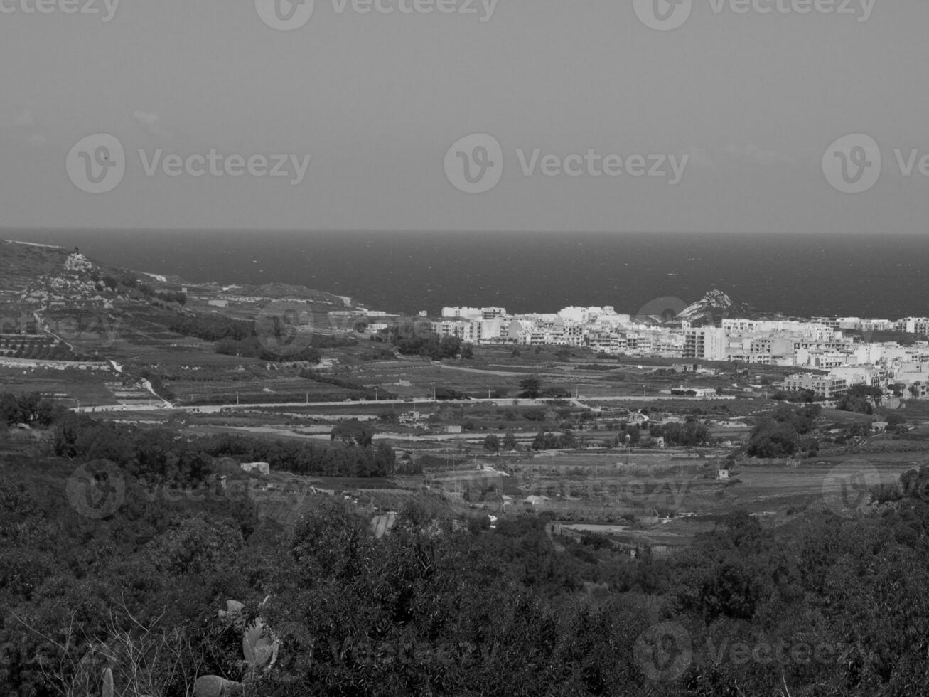 Gozo ilsland in the mediterranean sea photo