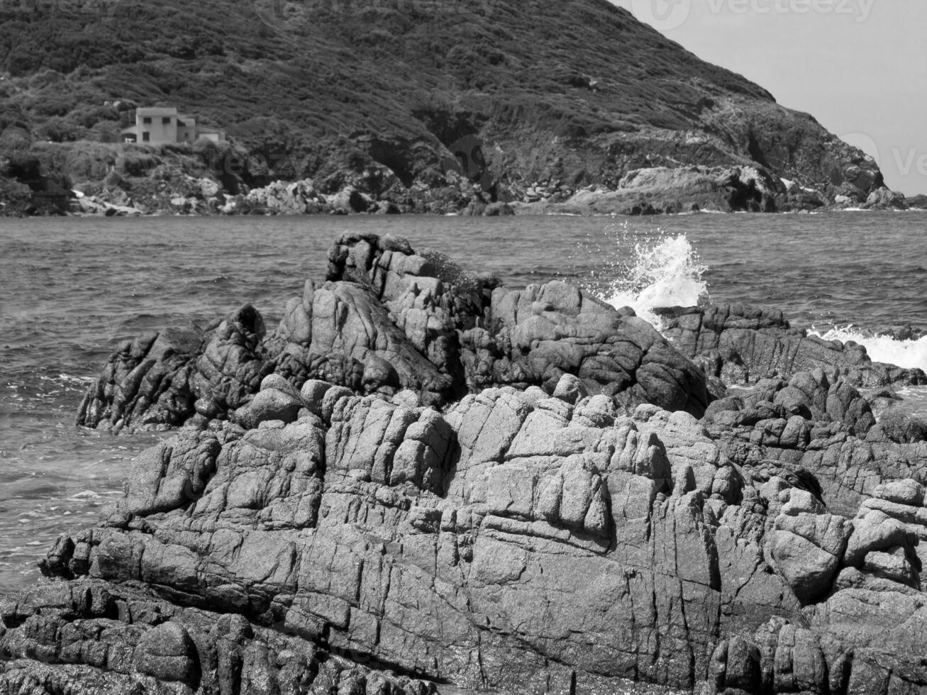 isla de córcega en francia foto