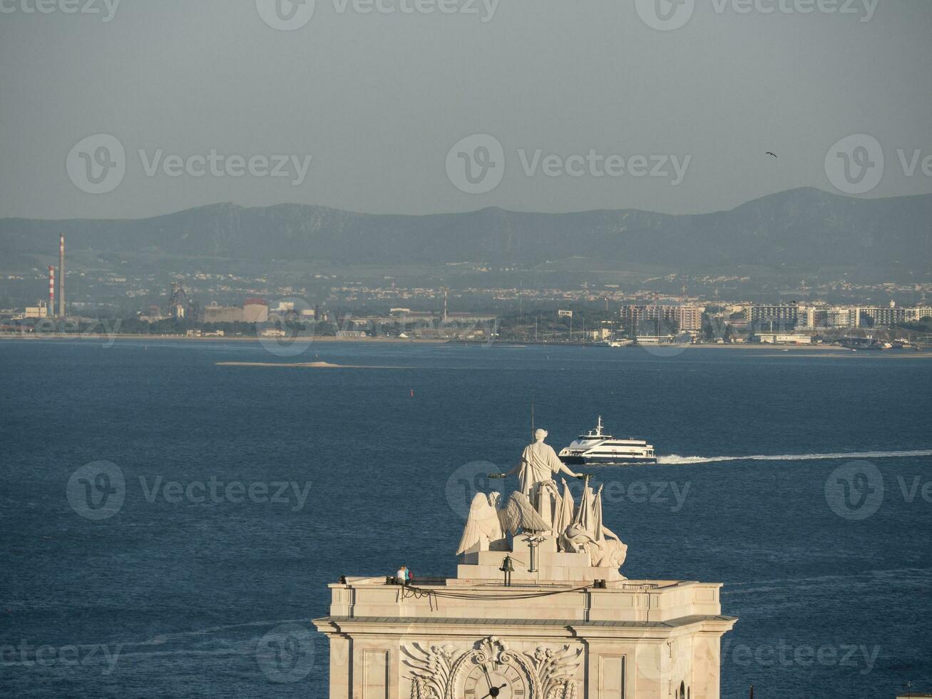 Lisbon city in portugal photo