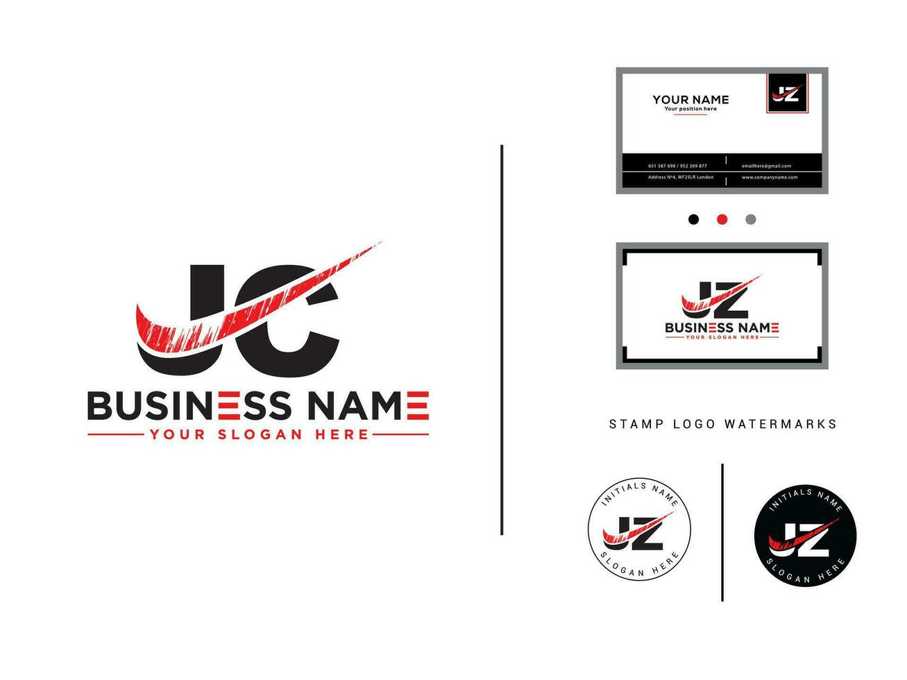 Modern Vector Jc Brush Logo, Initial JC Logo Icon For Your Shop ...
