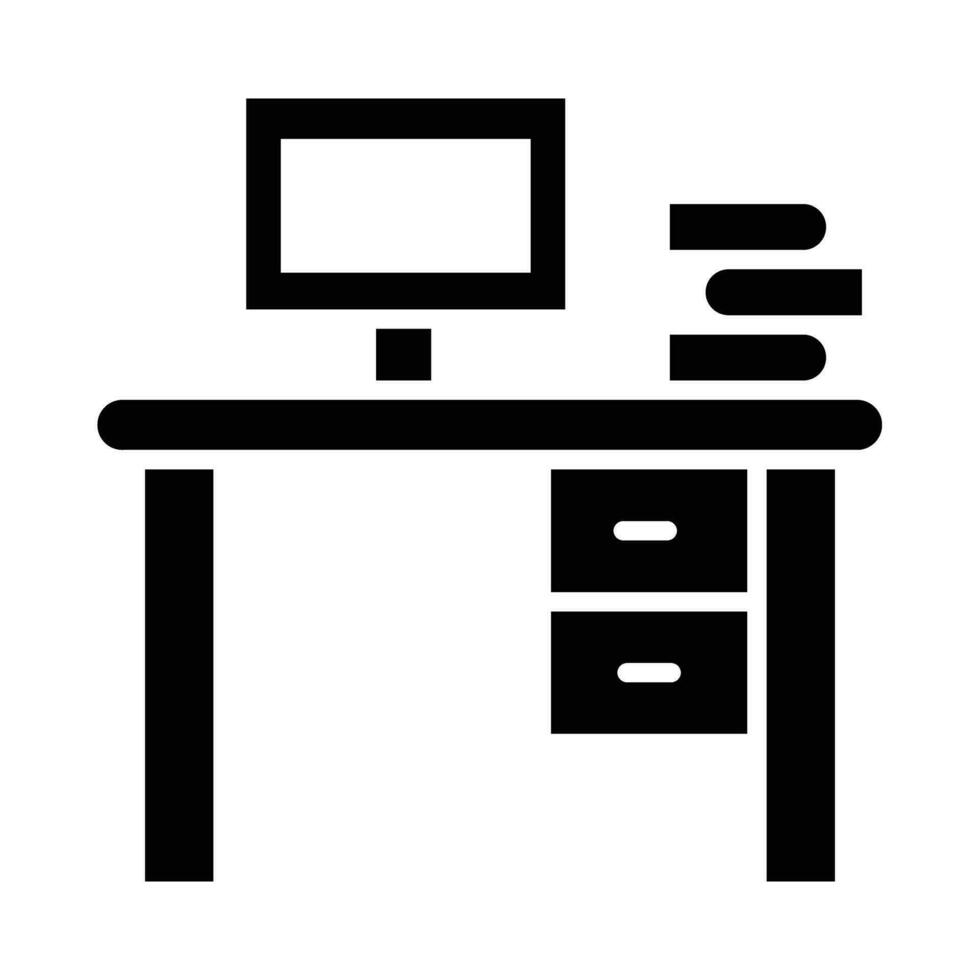 Workspace Vector Glyph Icon For Personal And Commercial Use.