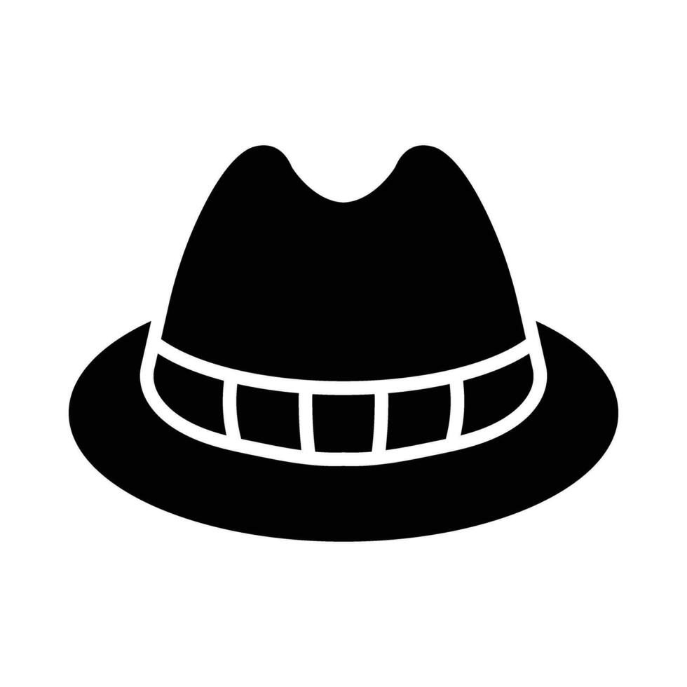 Homburg vector glifo icono para personal y comercial usar.