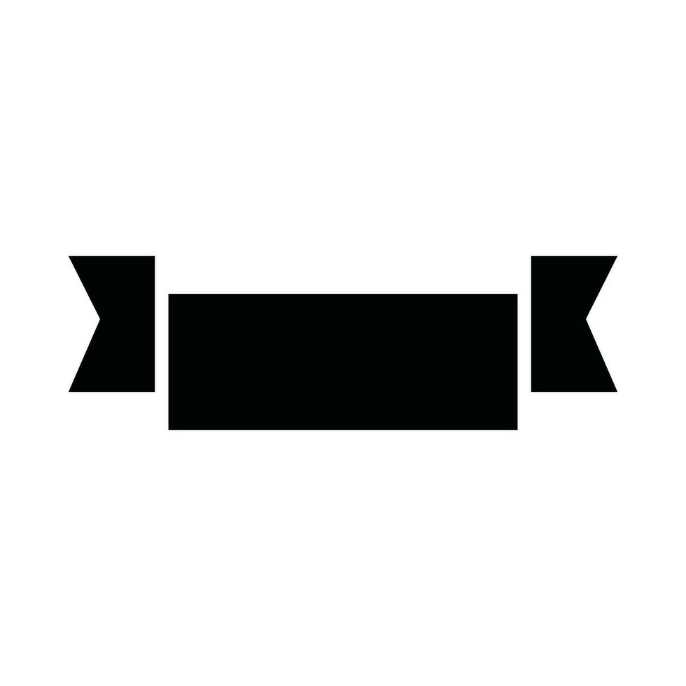 Banner Vector Glyph Icon For Personal And Commercial Use.