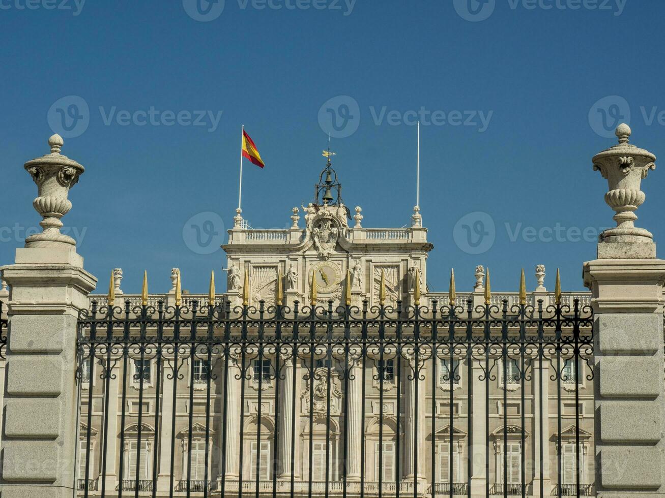 madrid and toledo in spain photo