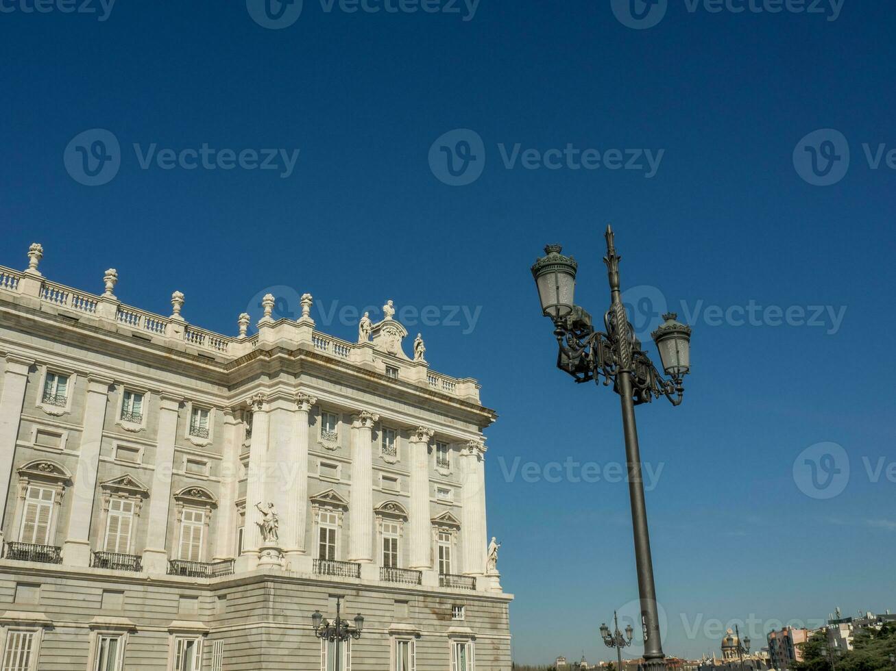 the city od Madrid photo