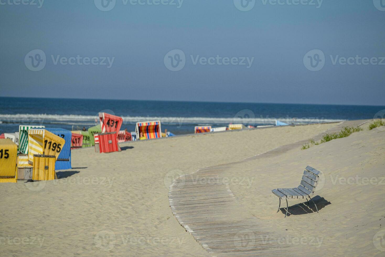 Langeoog island in germany photo