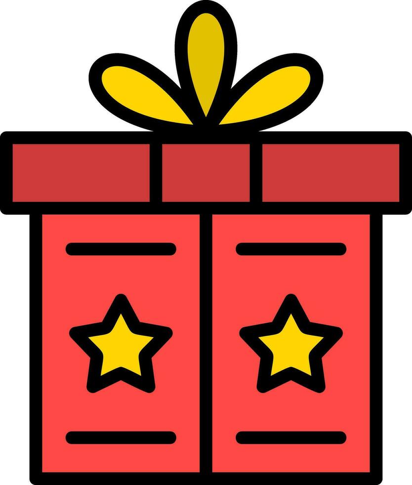 Gift Box Vector Icon Design