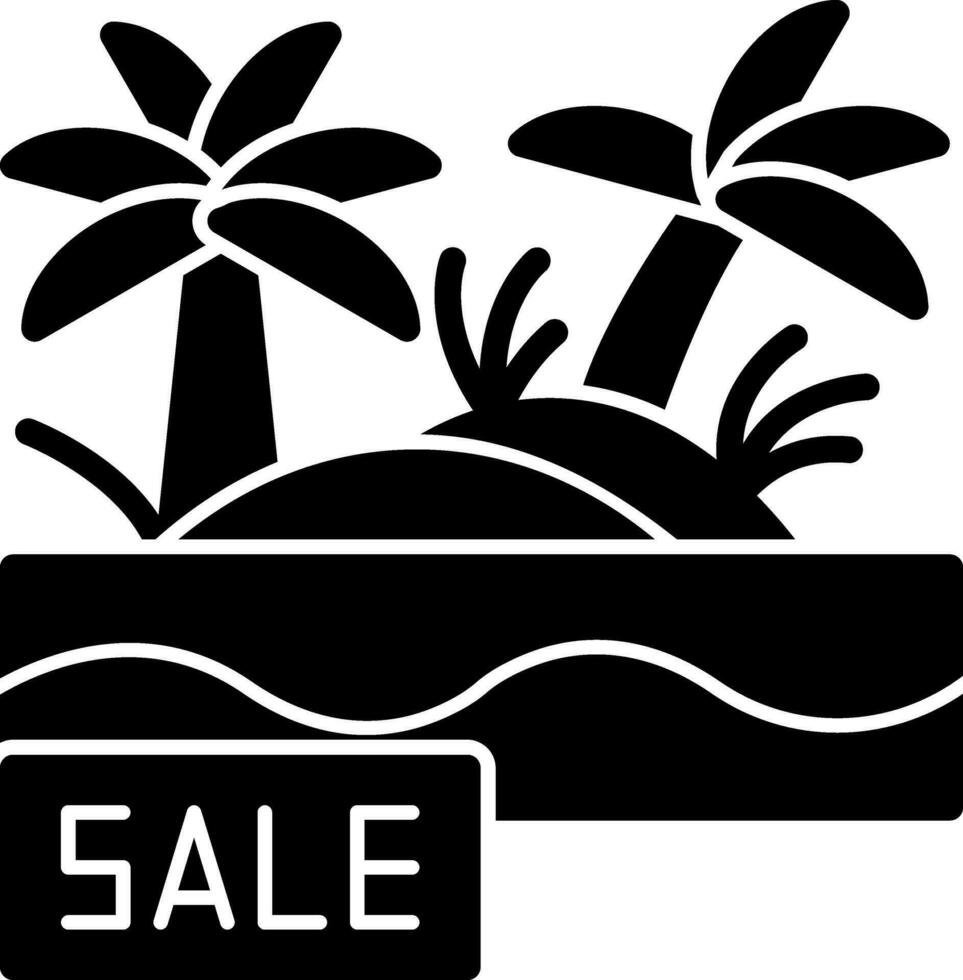 Sale Oasis Vector Icon Design