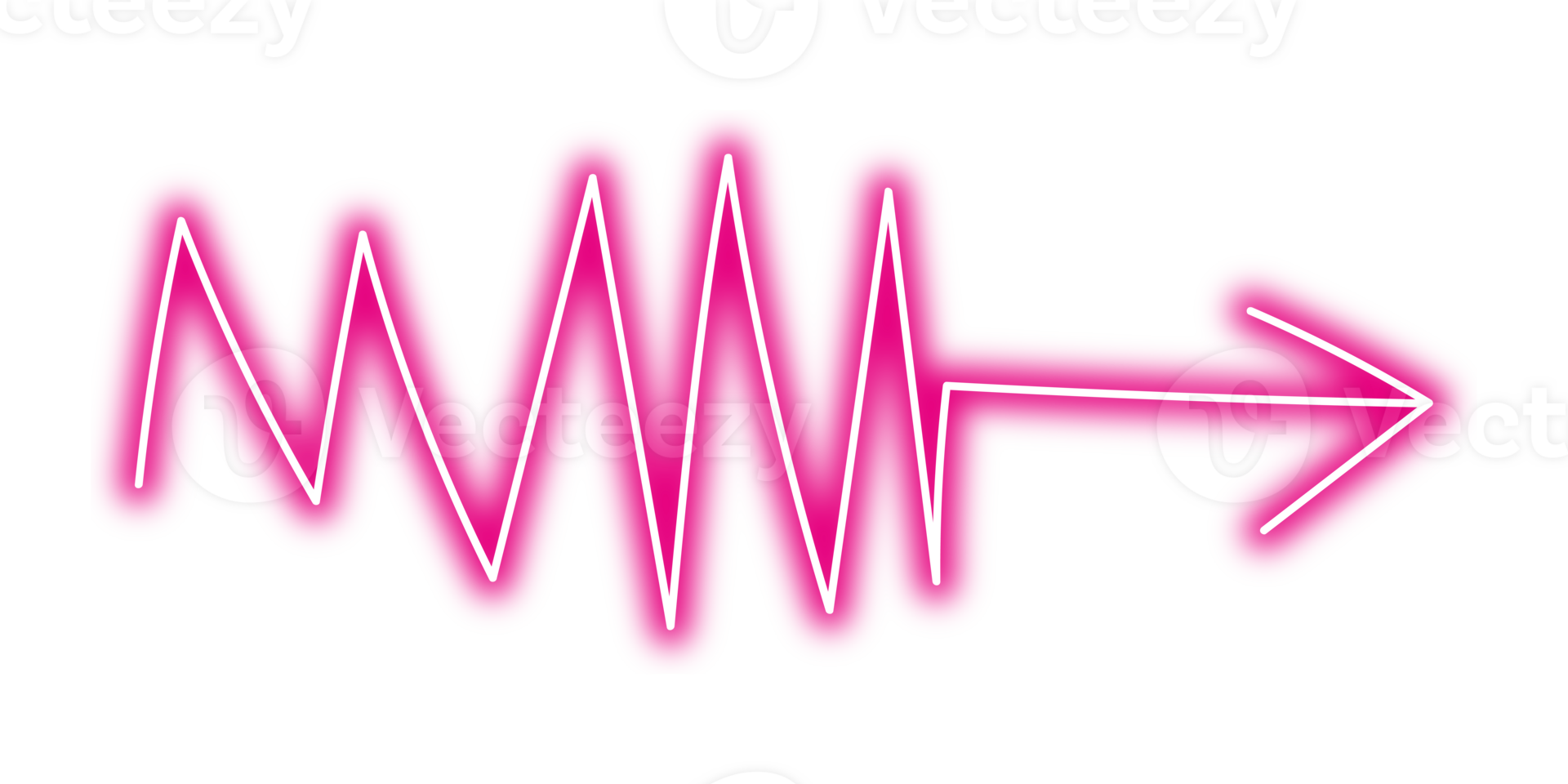 Neon arrow symbol png